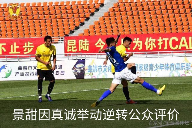 景甜因真诚举动逆转公众评价