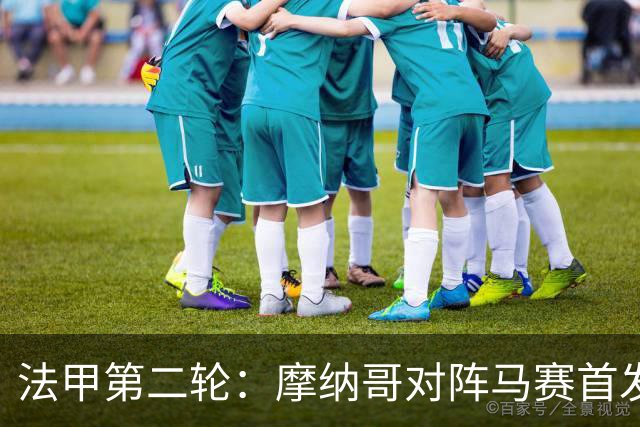 法甲第二轮：摩纳哥对阵马赛首发名单出炉